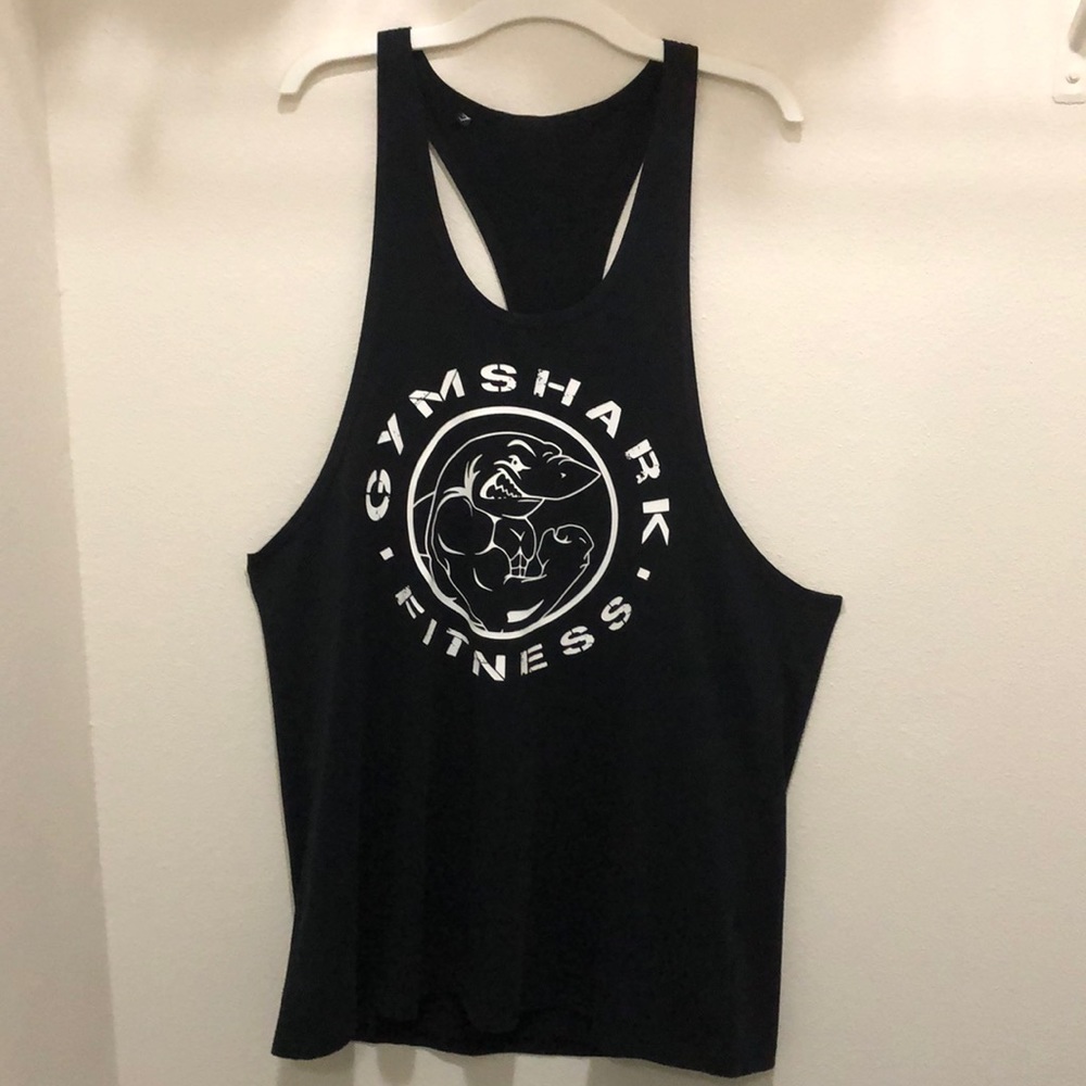 Black XL Gymshark tank top